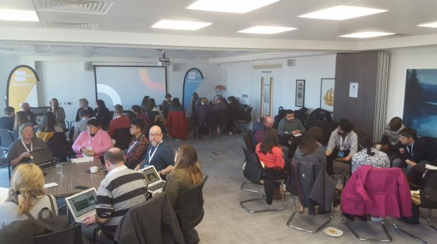 image of attendees at a regional Google Digital Garage training session